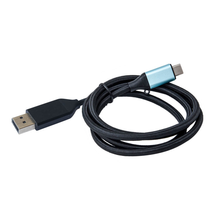 i-tec USB-C (Stecker) auf DisplayPort (Stecker) Adapter, DP 1.2, 4K@60 Hz, 1,5 m, für Thunderbolt 3