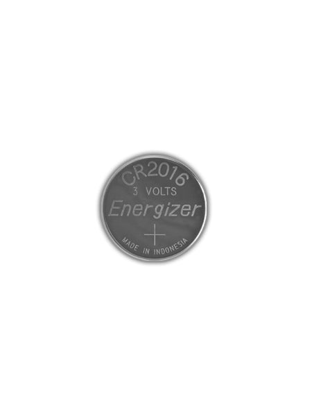 Energizer Knopfzellen CR2016, Lithium-Mangandioxid, 3 V – 2 Stk.