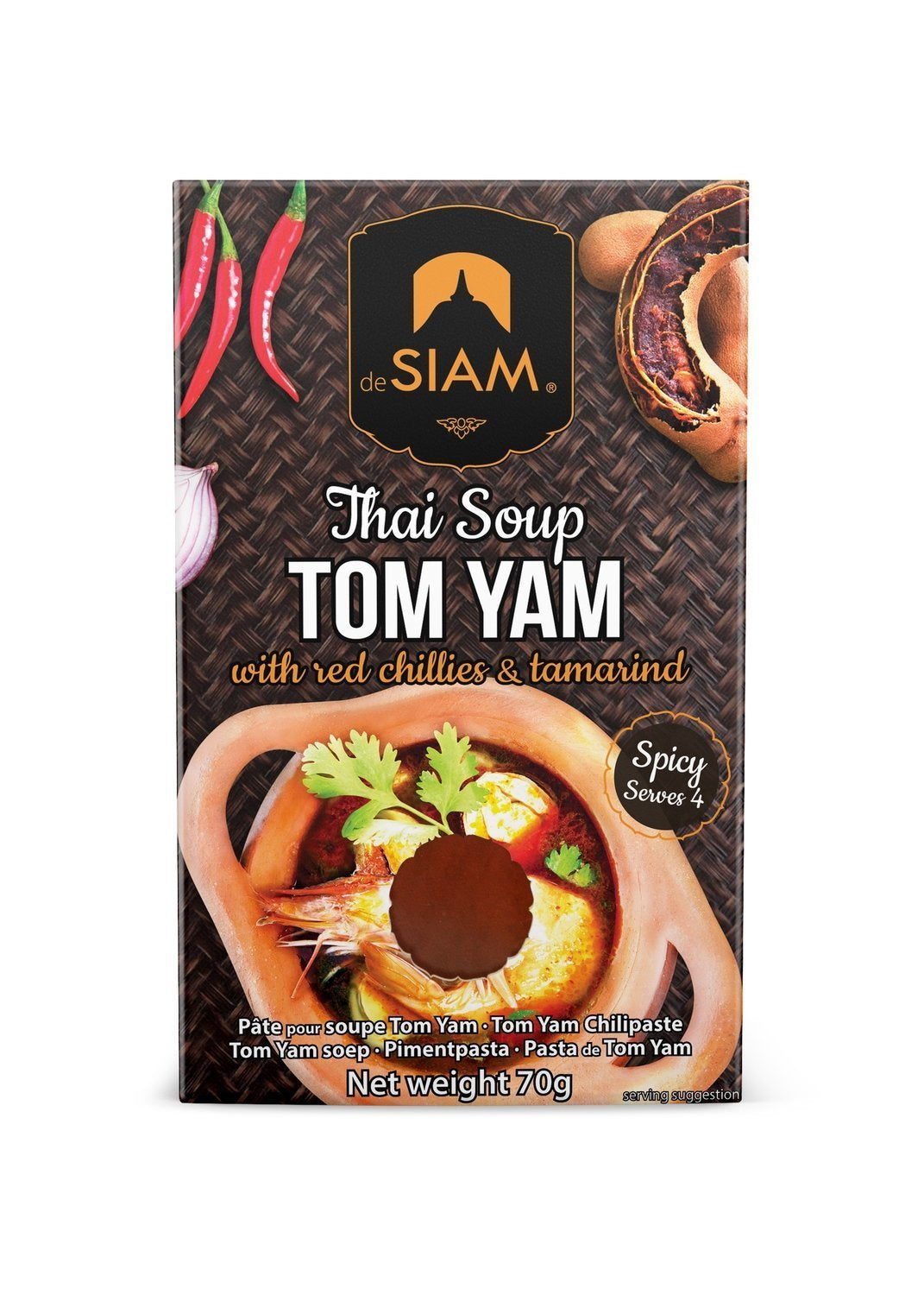deSIAM Würzpaste Tomyam, glutenfrei – 70 g