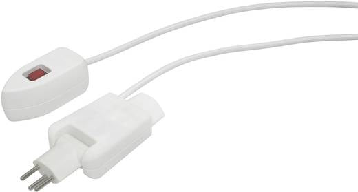 Steffen Verlängerungskabel, T12–T13, 2 m, 3×1 mm², mit Schalter, Kindersicherung, klappbar 180° – Weiss