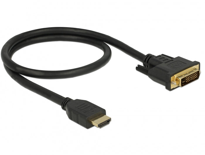 DeLOCK DVI-D auf HDMI Kabel 2560×1600 – 0,5 m