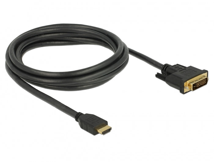 DeLOCK HDMI-auf-DVI-D-Kabel 2560×1600 – 2 m