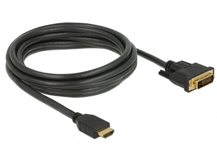 DeLOCK HDMI auf DVI Kabel 2560×1600 – 3 m
