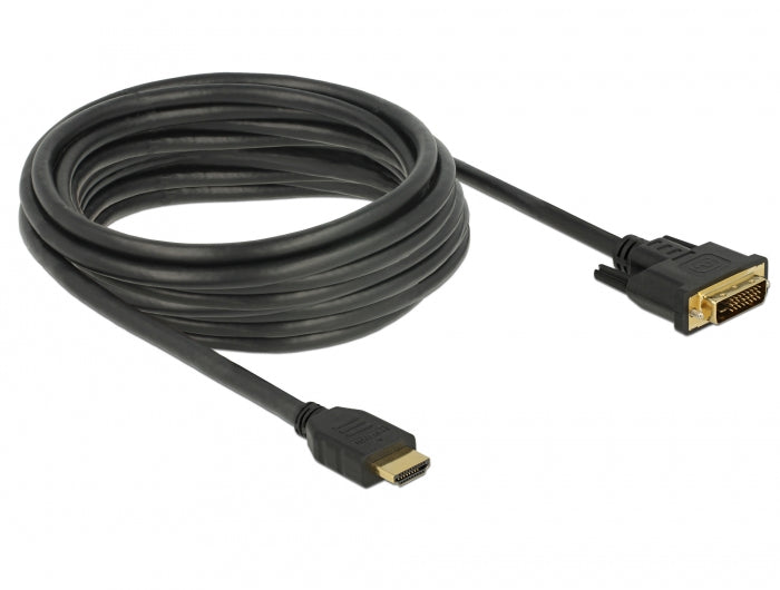 DeLOCK DVI-D auf HDMI Kabel 2560×1600 – 5 m