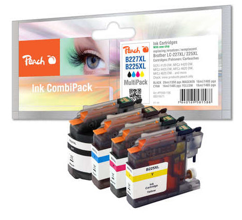 Peach Tintenpatronen-Multipack, Magenta, kompatibel – für Brother MFC-J4620, MFC-J4420, MFC-J4425 und andere