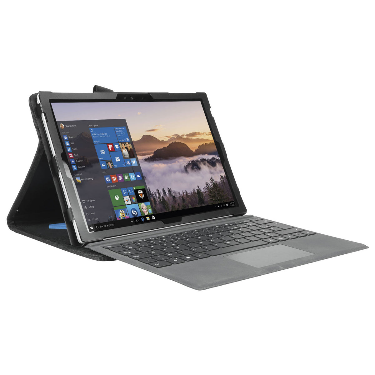 Mobilis Tablet-Hülle für Microsoft Surface Pro (2017), Surface Pro 4 12,3" – Schwarz