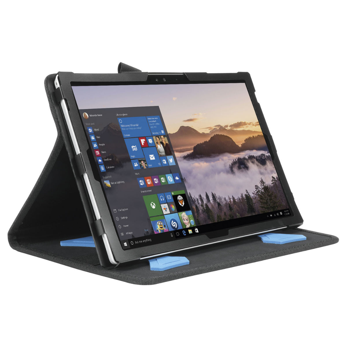 Mobilis Tablet-Hülle für Microsoft Surface Pro (2017), Surface Pro 4 12,3" – Schwarz