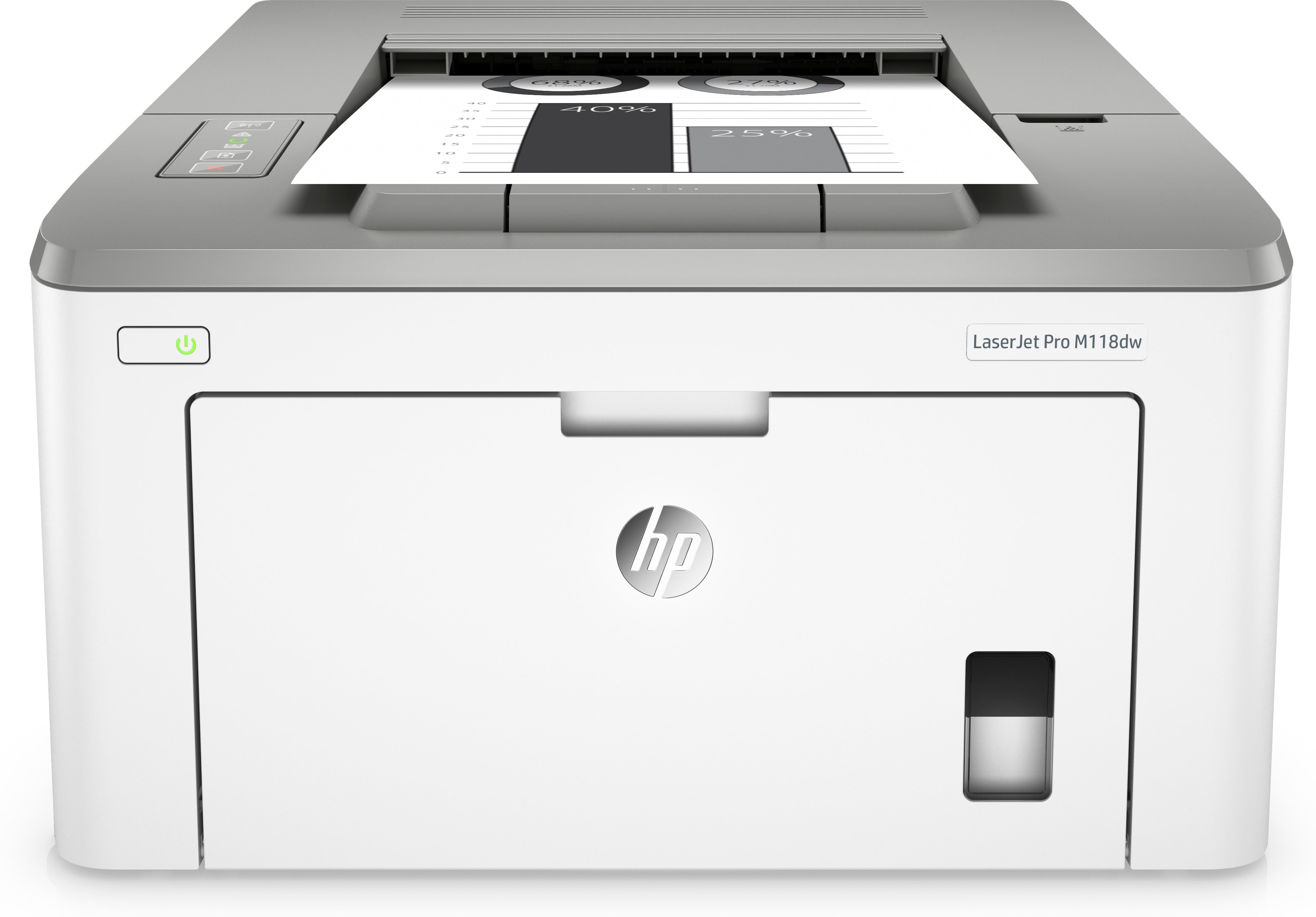 HP LaserJet Pro M118dw – Schwarz-Weiss, A4, Duplex, WLAN, LAN, USB, 28 Seiten pro Minute, AirPrint
