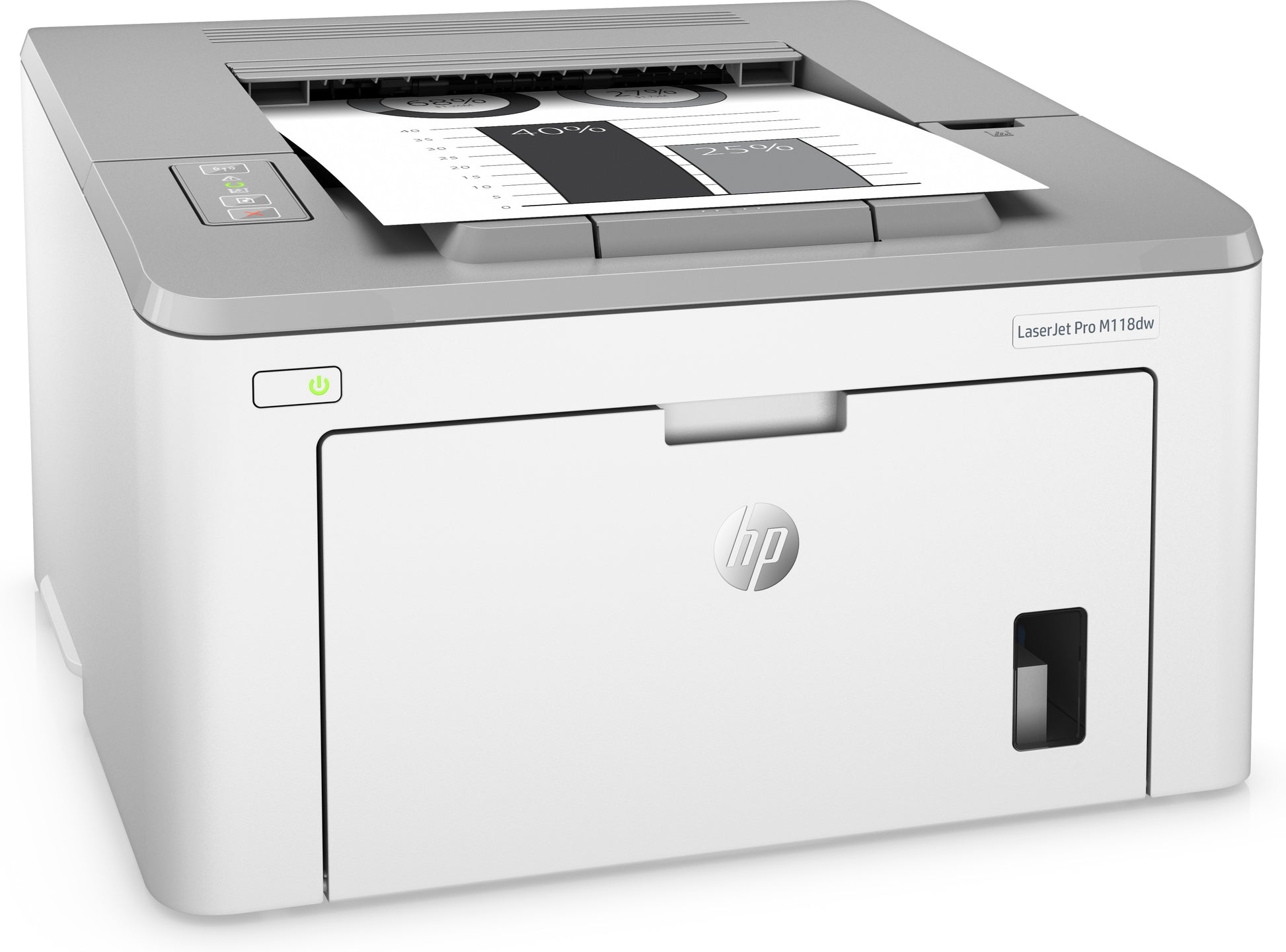 HP LaserJet Pro M118dw – Schwarz-Weiss, A4, Duplex, WLAN, LAN, USB, 28 Seiten pro Minute, AirPrint