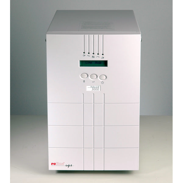 ROLINE ProSecure II 3000 USV 3 kVA/2100 W Online – Tower – C13×8, C19×1, Eingang IEC C20 – grau