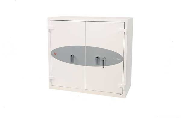 Phoenix Safe Co. Phoenix Sicherheitsschrank FIRE COMMANDER PRO FS1921K – Schlüsselschloss – 163 l – 60 Minuten Feuerschutz – Weiss