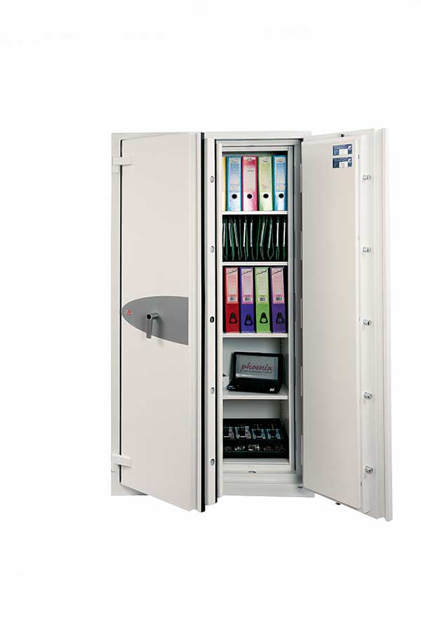 Phoenix Safe Co. Phoenix Wertschutzschrank FIRE COMMANDER PRO FS1922K – Schlüsselschloss – 380 l – 60 Minuten Feuerschutz