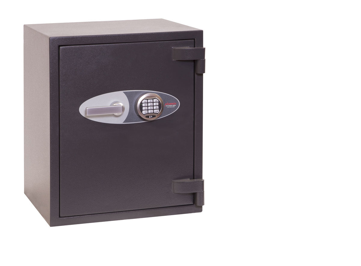 Phoenix Safe Co. Phoenix Tresor ELARA HS3552E – Schlüsselschloss – 69 l – Feuerfest – Boden-/Wandmontage – Graphitgrau