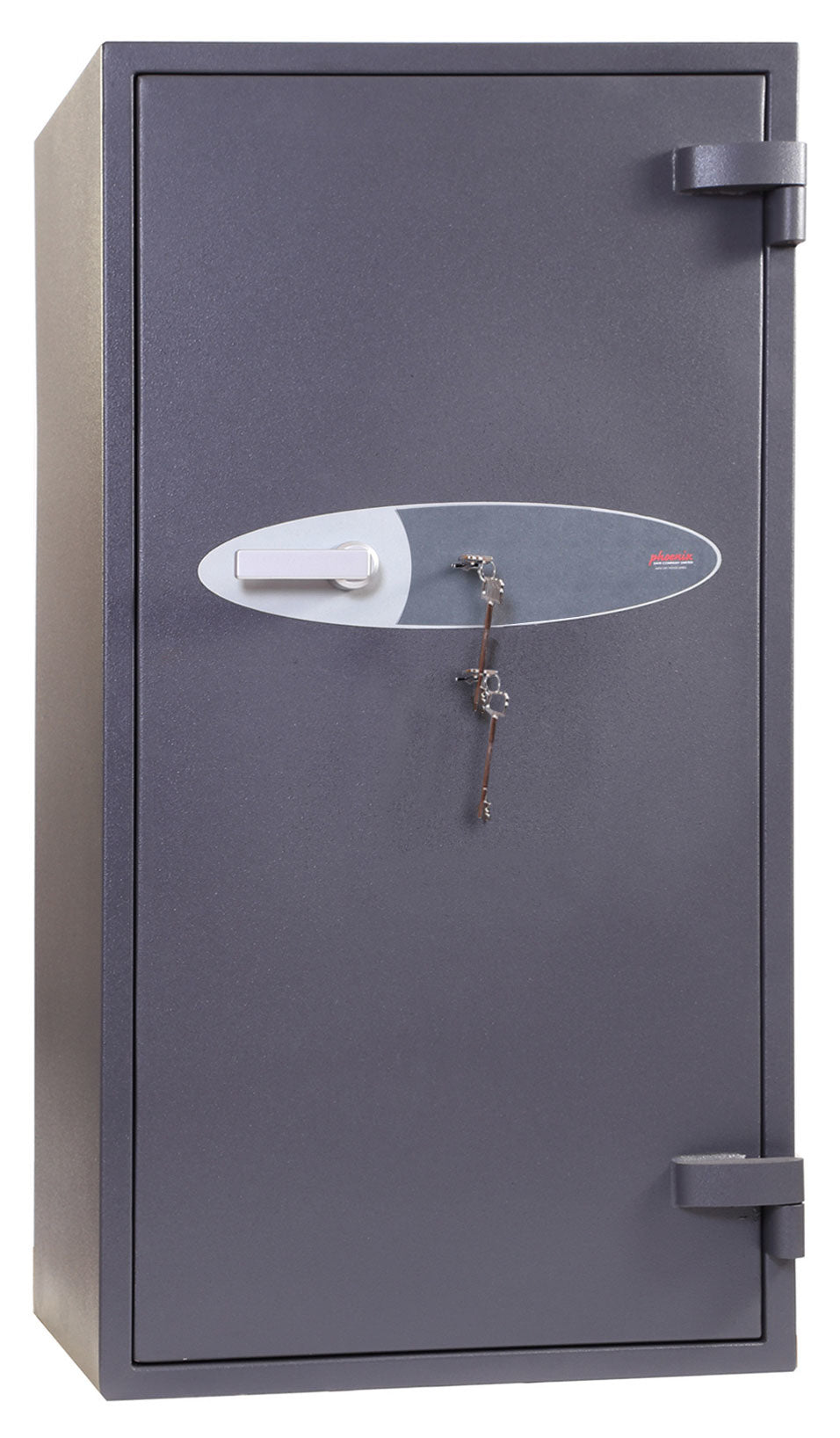 Phoenix Safe Co. Phoenix Wandtresor Planet HS6075K – Schlüsselschloss – 246 l – Feuerschutz 30 min – Wandmontage – Graphitgrau