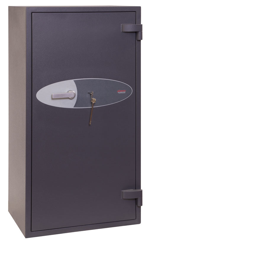 Phoenix Safe Co. Phoenix Tresor MERCURY HS2054K – Schlüsselschloss – 197 l – feuerfest – Boden-/Wandmontage – Graphitgrau