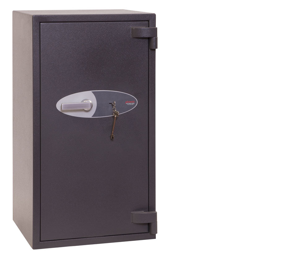 Phoenix Safe Co. Phoenix Tresor ELARA HS3553K – Schlüsselschloss – 110 l – feuerfest – Widerstandsgrad 3 – Graphitgrau