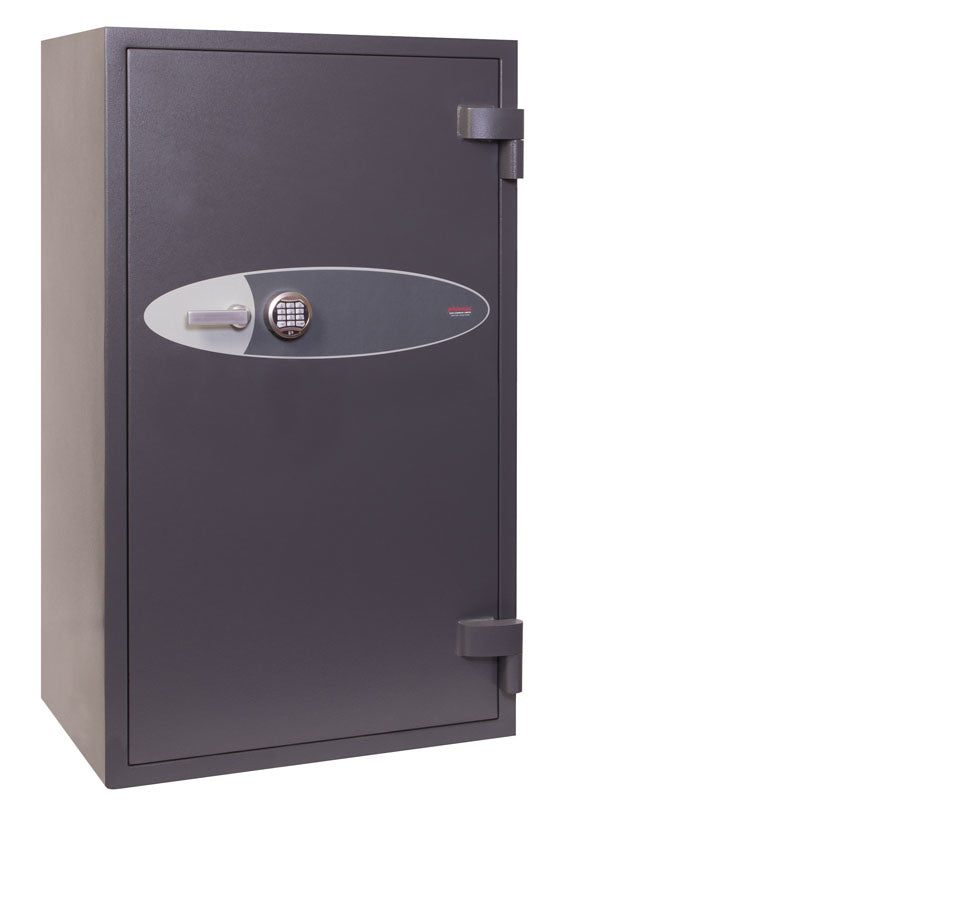 Phoenix Safe Co. Phoenix Wandtresor Mercury HS2055E – Elektronikschloss – 330 l – Feuerfest – Wandmontage – Graphitgrau