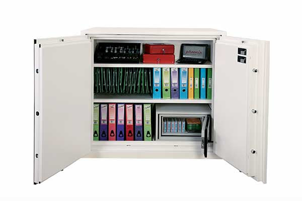 Phoenix Safe Co. Phoenix Sicherheitsschrank Fire Commander Pro FS1921E – Elektronikschloss – 163 l – 60 Minuten Feuerschutz