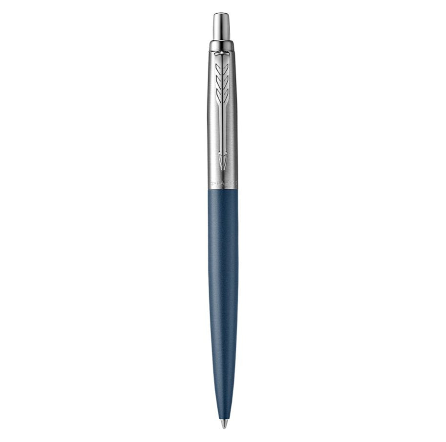 Parker Kugelschreiber – Blau, Seidenmatt, Kunststoff