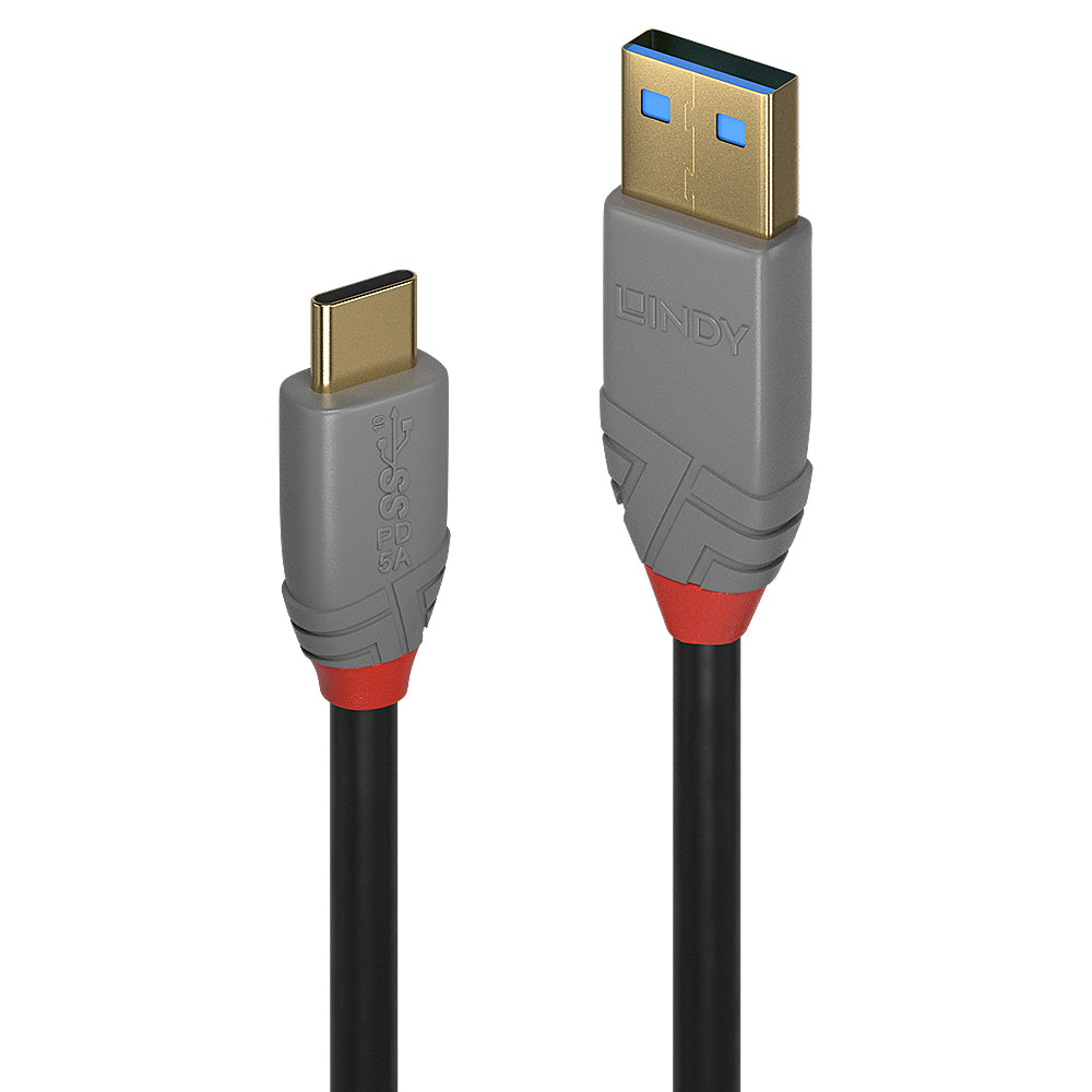 LINDY – USB-Kabel, USB-A zu USB-C, 1,5 m, USB 3