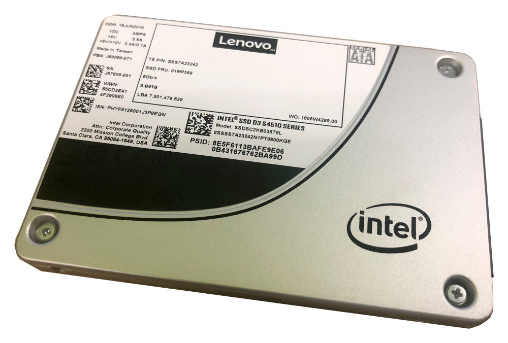 Lenovo Intel S4510 – 480 GB, 2.5" SATA III SSD