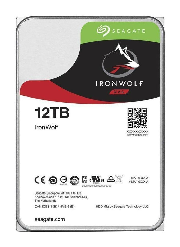 Seagate HDD – IronWolf, 12 TB, NAS-kompatibel