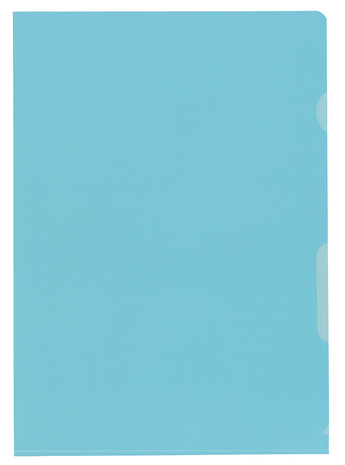 Kolma Sichtmappe A4 – Blau, Kunststoff, Matt, 120 µm, 100er-Pack, 100% Rezyklierbar