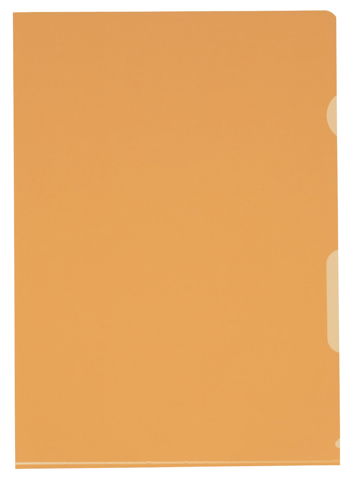 Kolma Sichtmappe A4 – 100er-Pack, Orange, Kunststoff, 120 µm