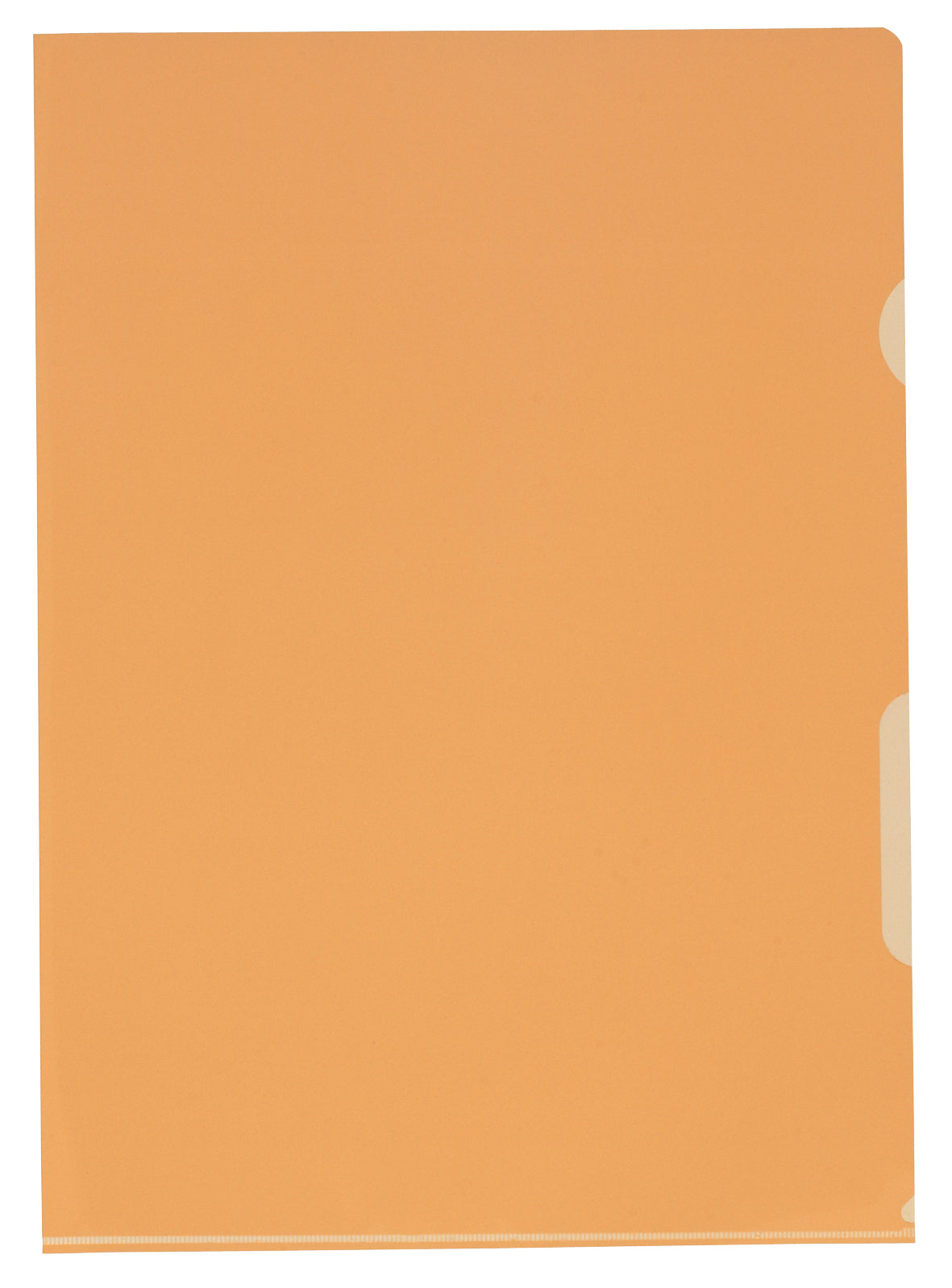 Kolma Sichtmappe A4 – Orange, Kunststoff, glänzend, 130 µm, 100er-Pack
