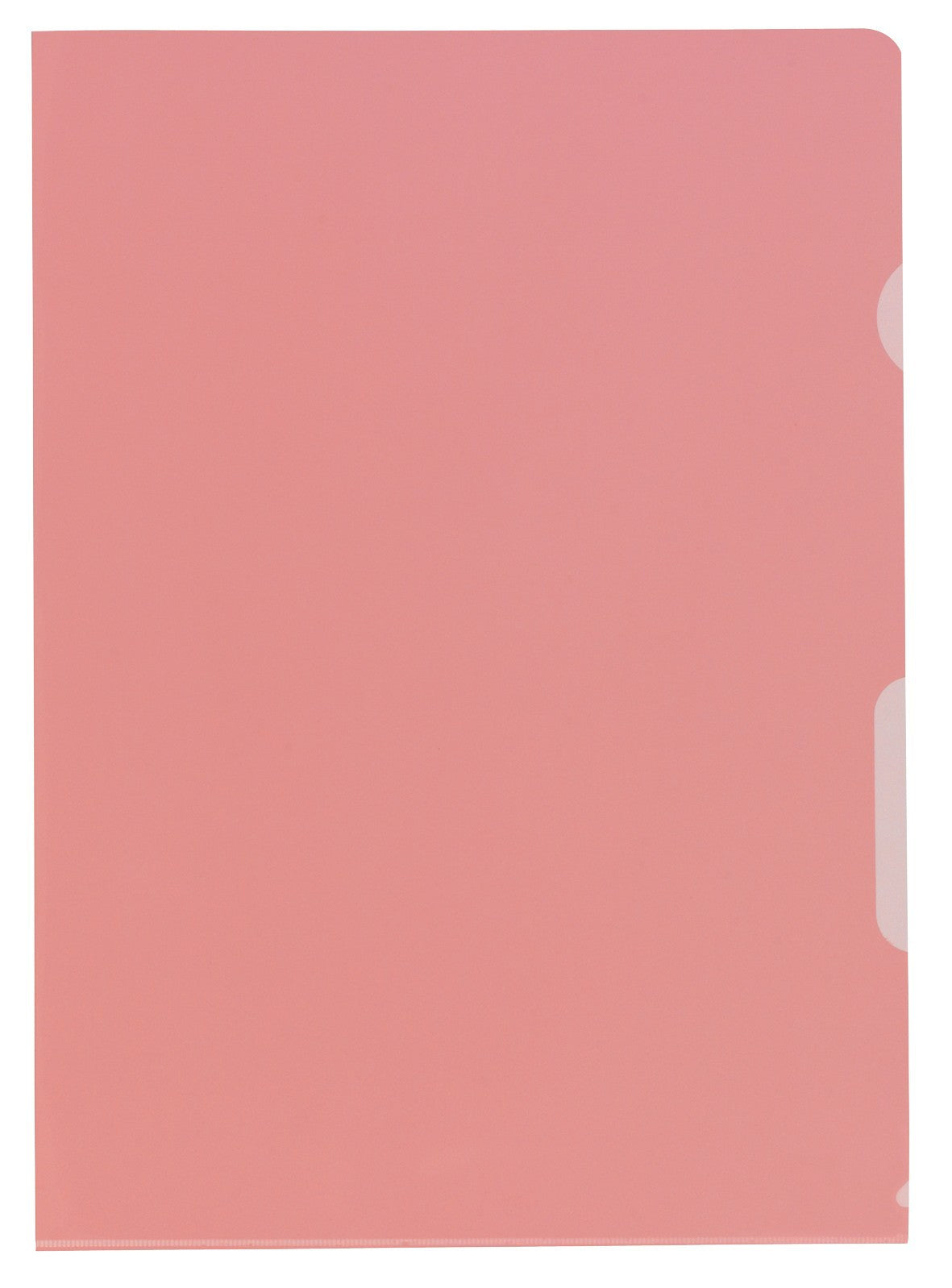 Kolma Sichtmappe A4 – Rot, Kunststoff, Glänzend, 130 µm, 10er-Pack, 100% Rezyklierbar