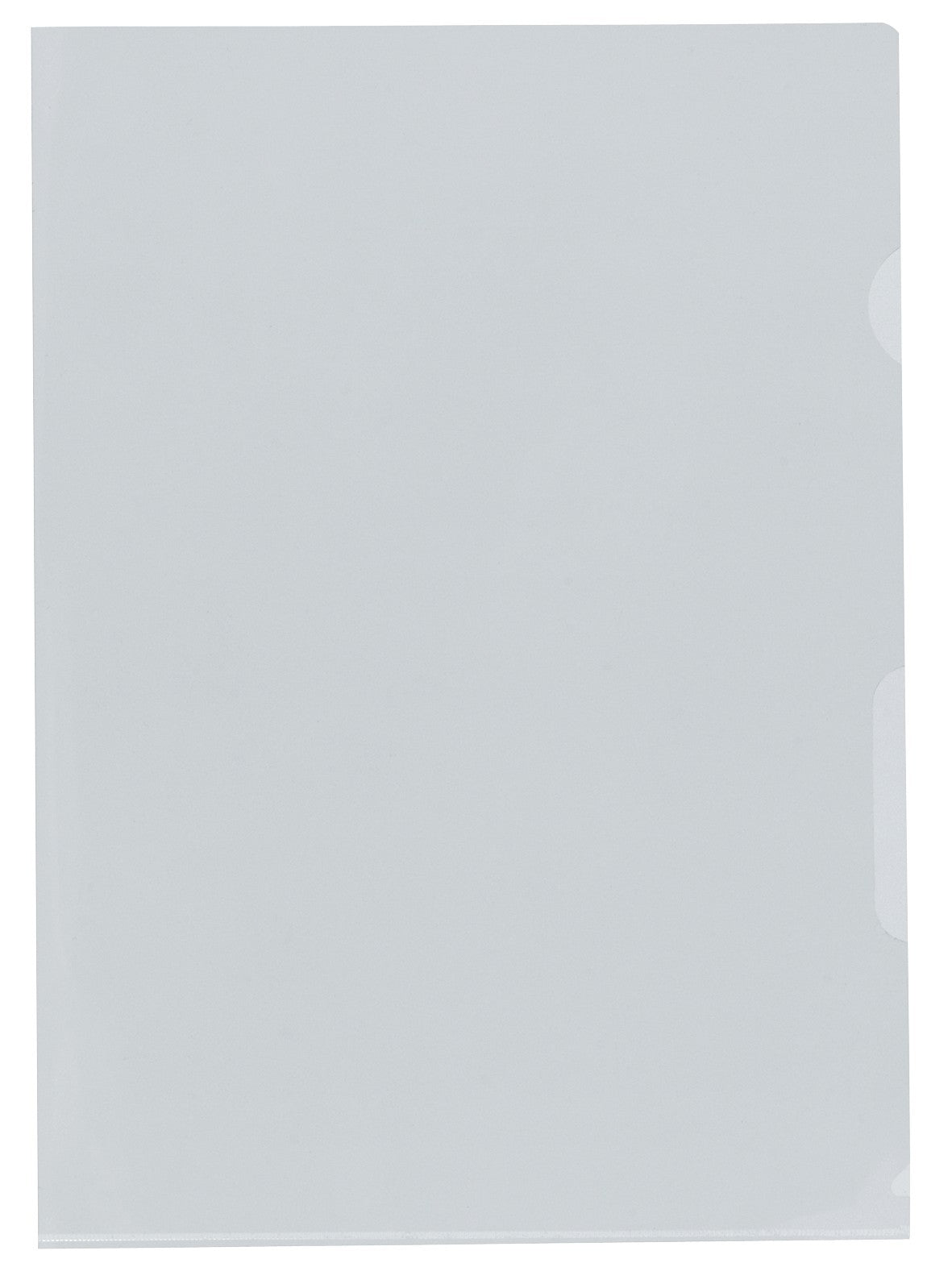 Kolma Sichtmappe A4 – transparent, Kunststoff, glänzend, 130 µm, 10er-Pack