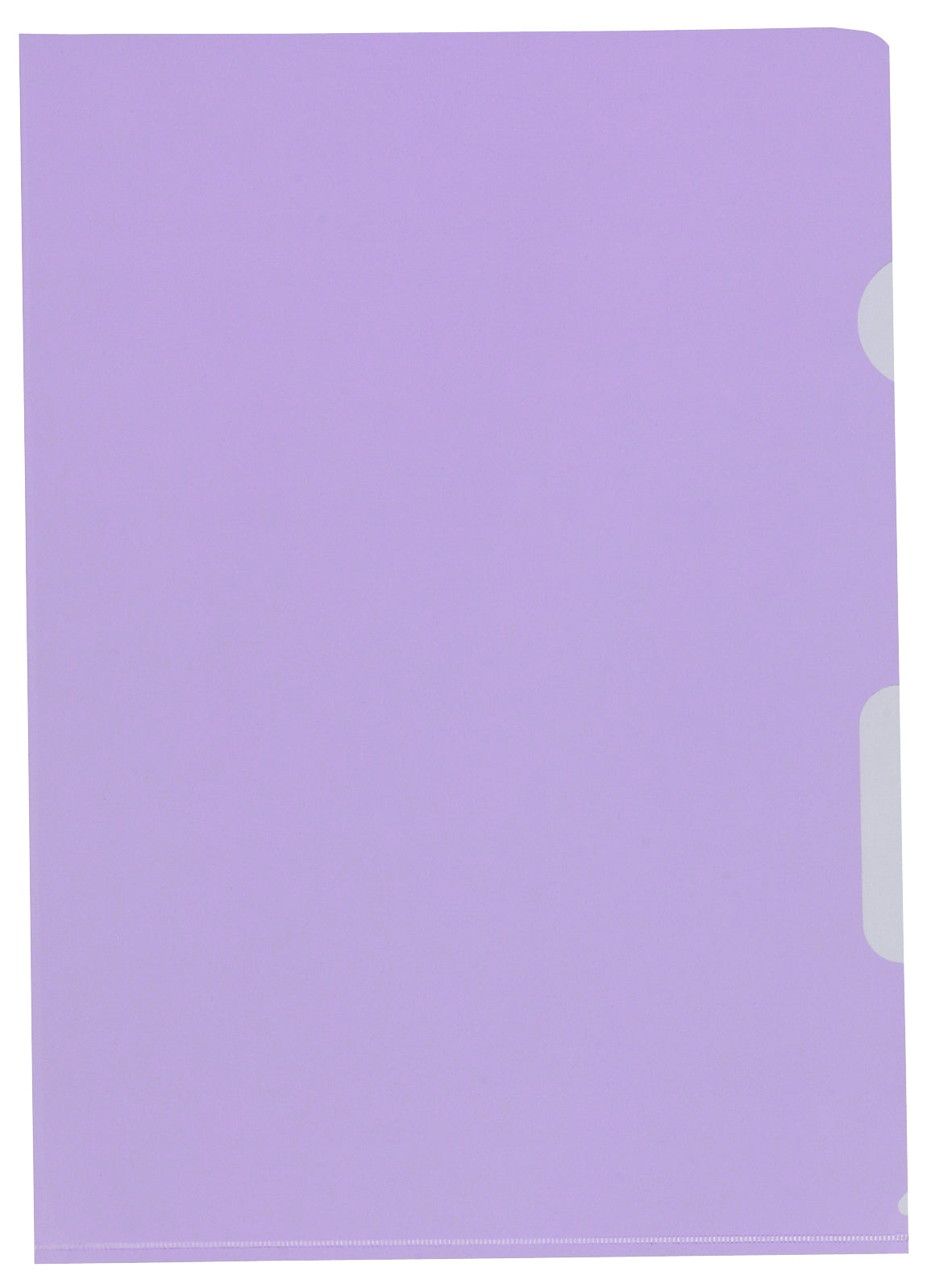 Kolma Sichtmappe A4 – Violett, Kunststoff, Glänzend, 130 µm, 100er-Pack