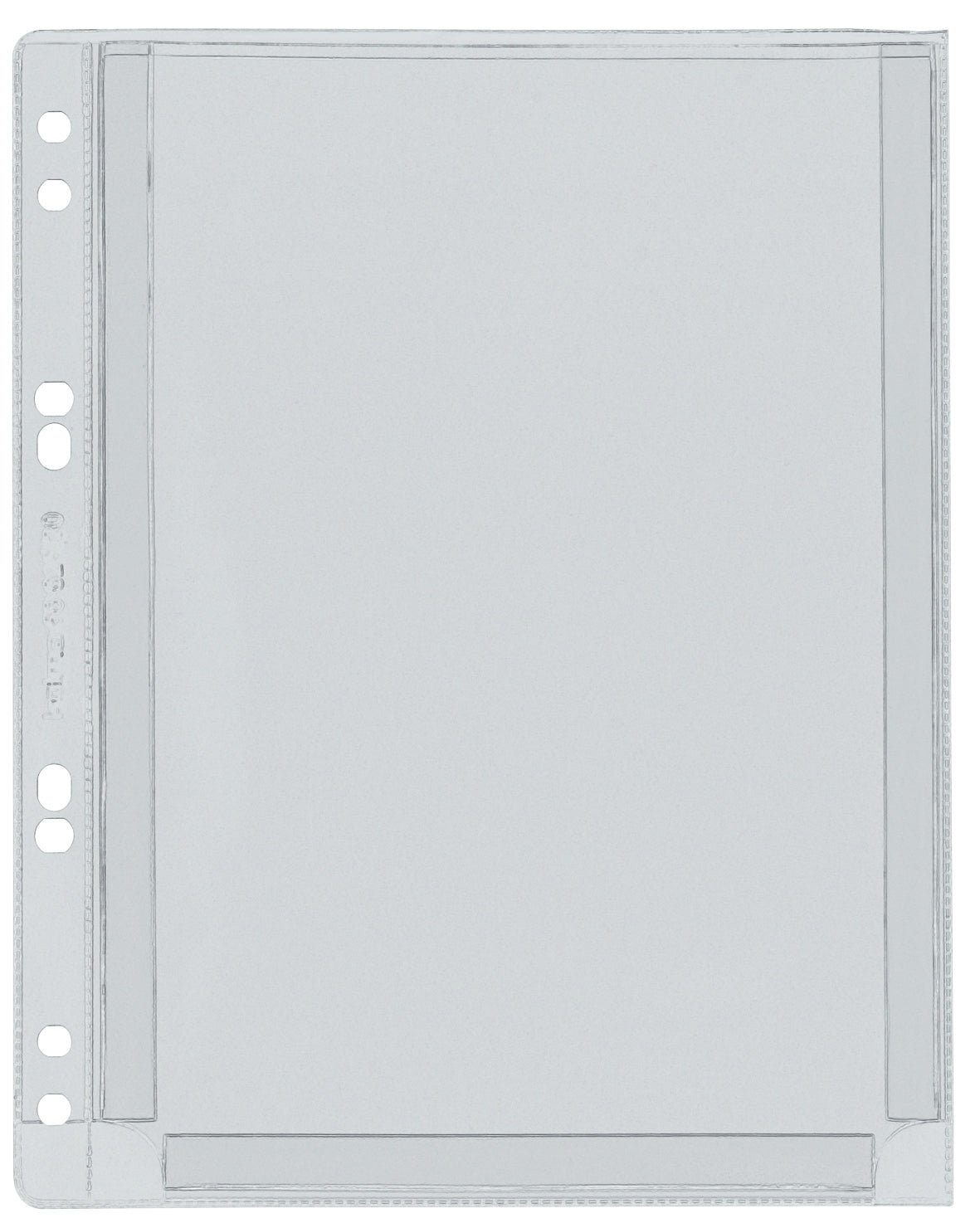Kolma Sichtmappe A5 – transparent, Kunststoff, glänzend, 180 µm, 5er-Pack