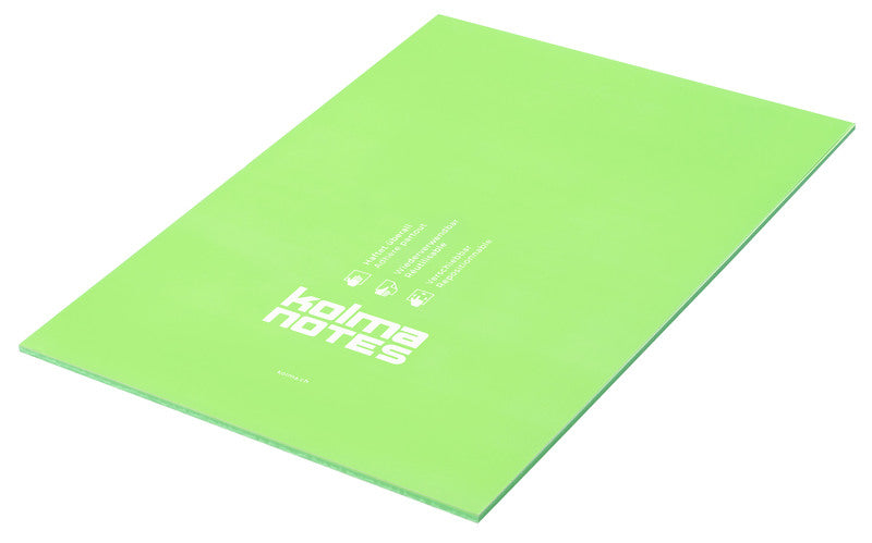 Kolma Haftnotizen – 210×297 mm – Neongrün, 50 Blatt, elektrostatisch