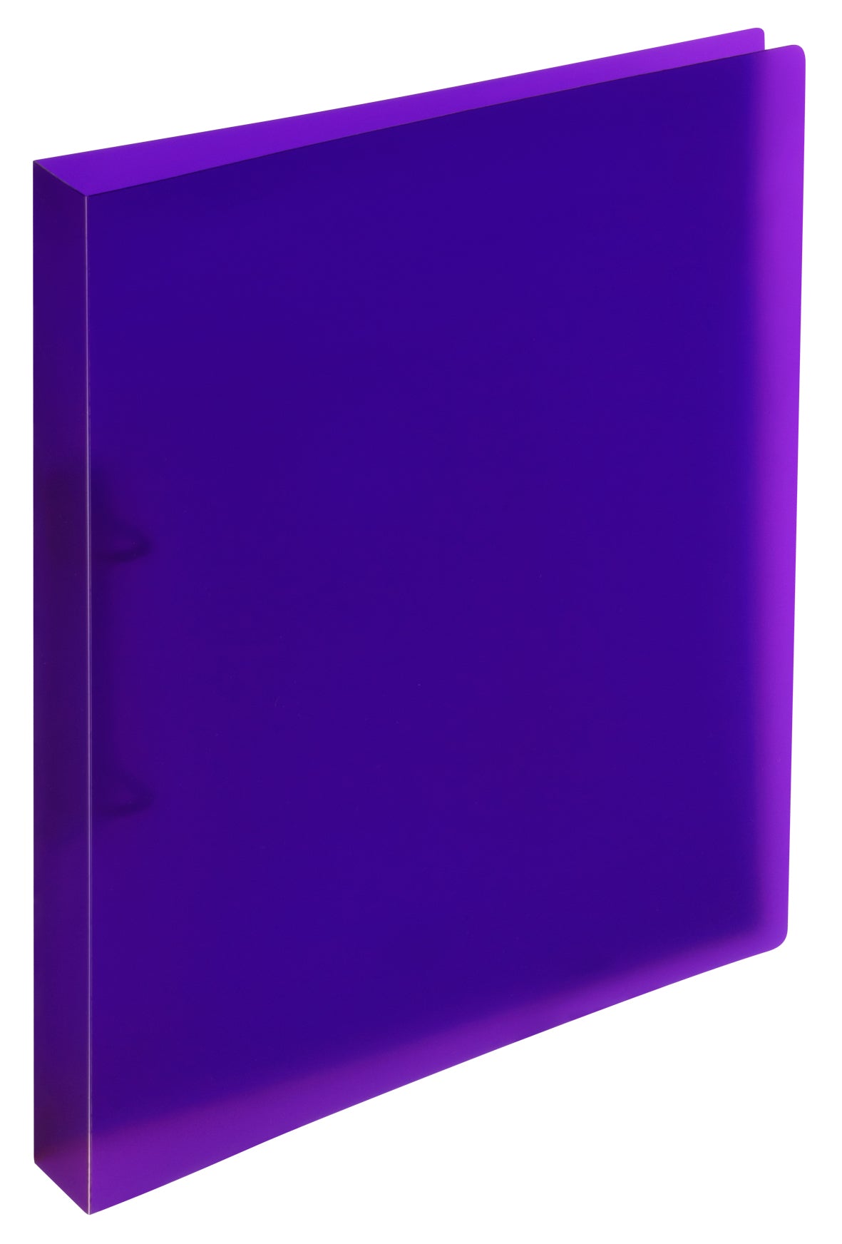 Kolma Zeigebuch – A4 Hochformat – 2-Ring-Bügelmechanik, Ø 16 mm, Rücken 29 mm – Violett, Kunststoff, recyclingfähig