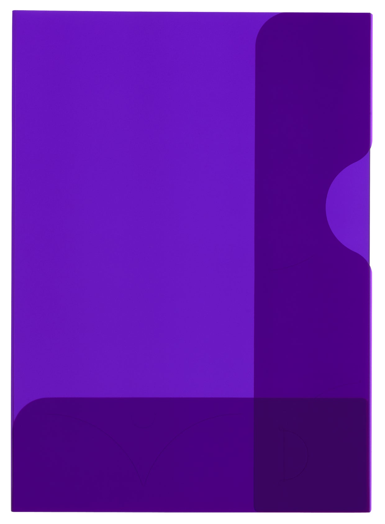 Kolma Sichtbuch – A4, violett, Kunststoff, 300 µm