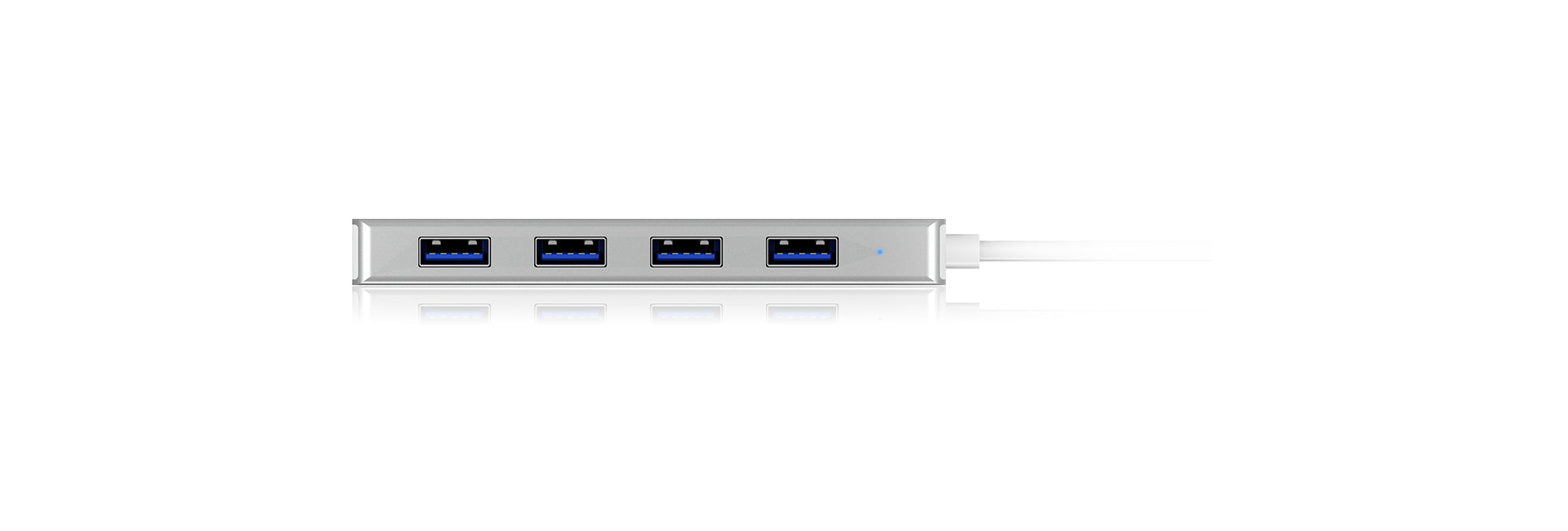 ICY BOX IB-HUB142 USB-Hub – USB-C, 4× USB-A, für Windows/Mac