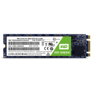 Western Digital WD Green 480 GB – M.2 2280, SATA 6 Gbit/s, 545 MB/s