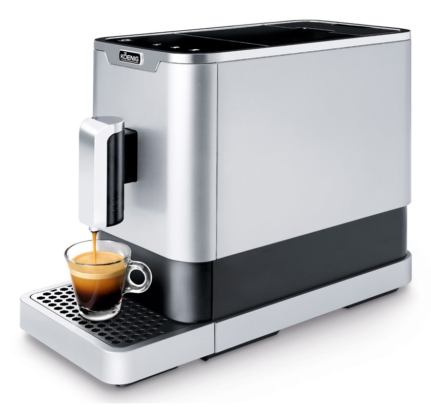Koenig Black Star Kaffeevollautomat – 19 bar, 1,2 l, 150 g, Schwarz