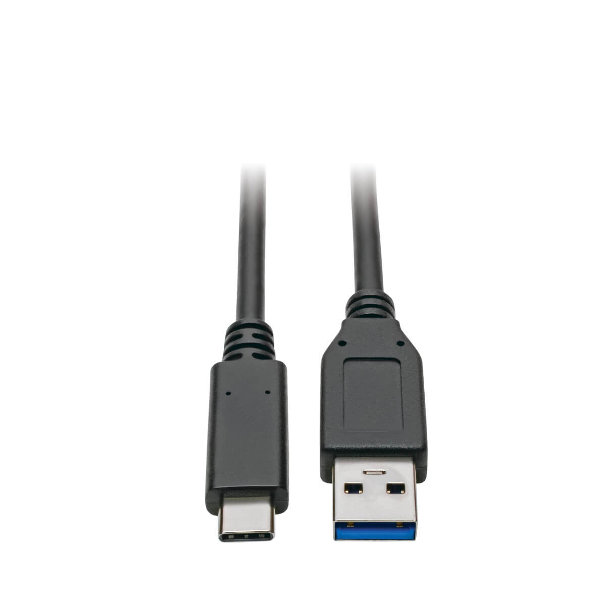 Tripp Lite USB-A auf USB-C Kabel – USB 3.2 Gen 2 (10 Gbit/s) – 0,9 m – USB-IF zertifiziert – Schwarz