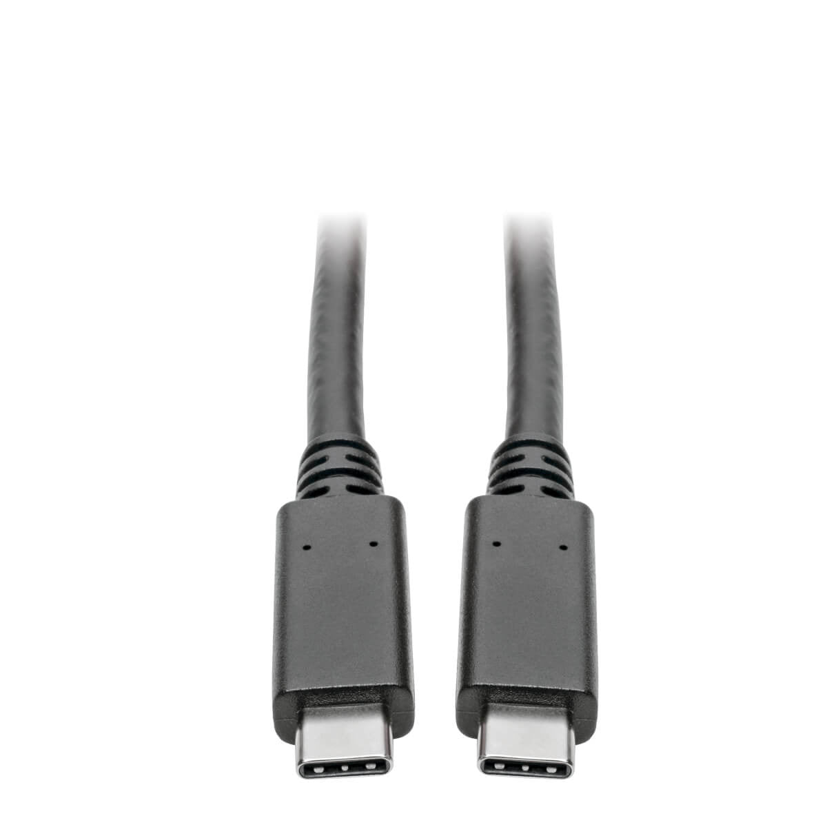 Tripp Lite USB-C auf USB-C Kabel – USB 3.2 Gen 1 (5 Gbit/s) – 1,8 m – Thunderbolt-kompatibel – Schwarz