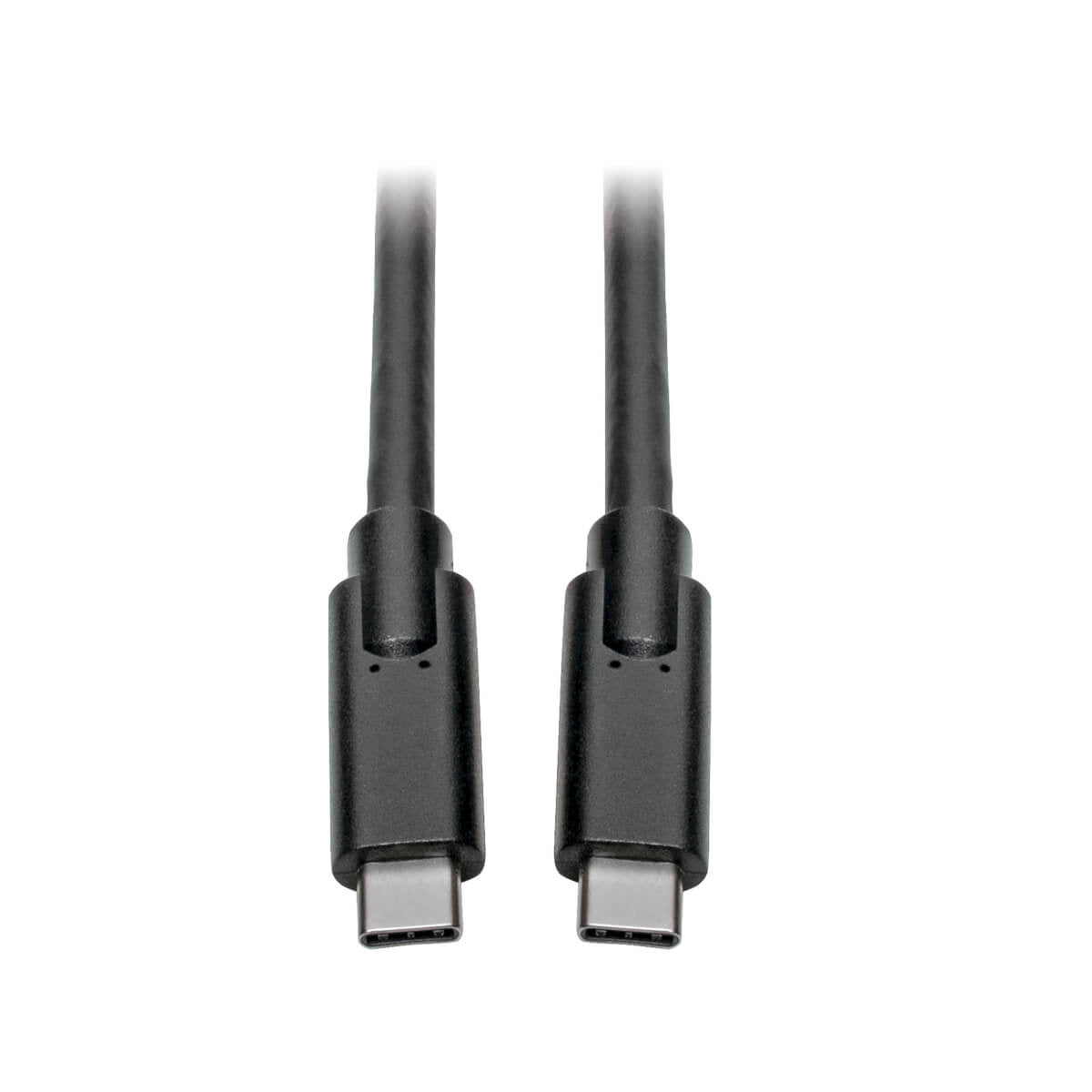 Tripp Lite USB-C auf USB-C Kabel – USB 3.2 Gen 1 (5 Gbit/s) – 3,05 m – Thunderbolt 3-kompatibel – Schwarz