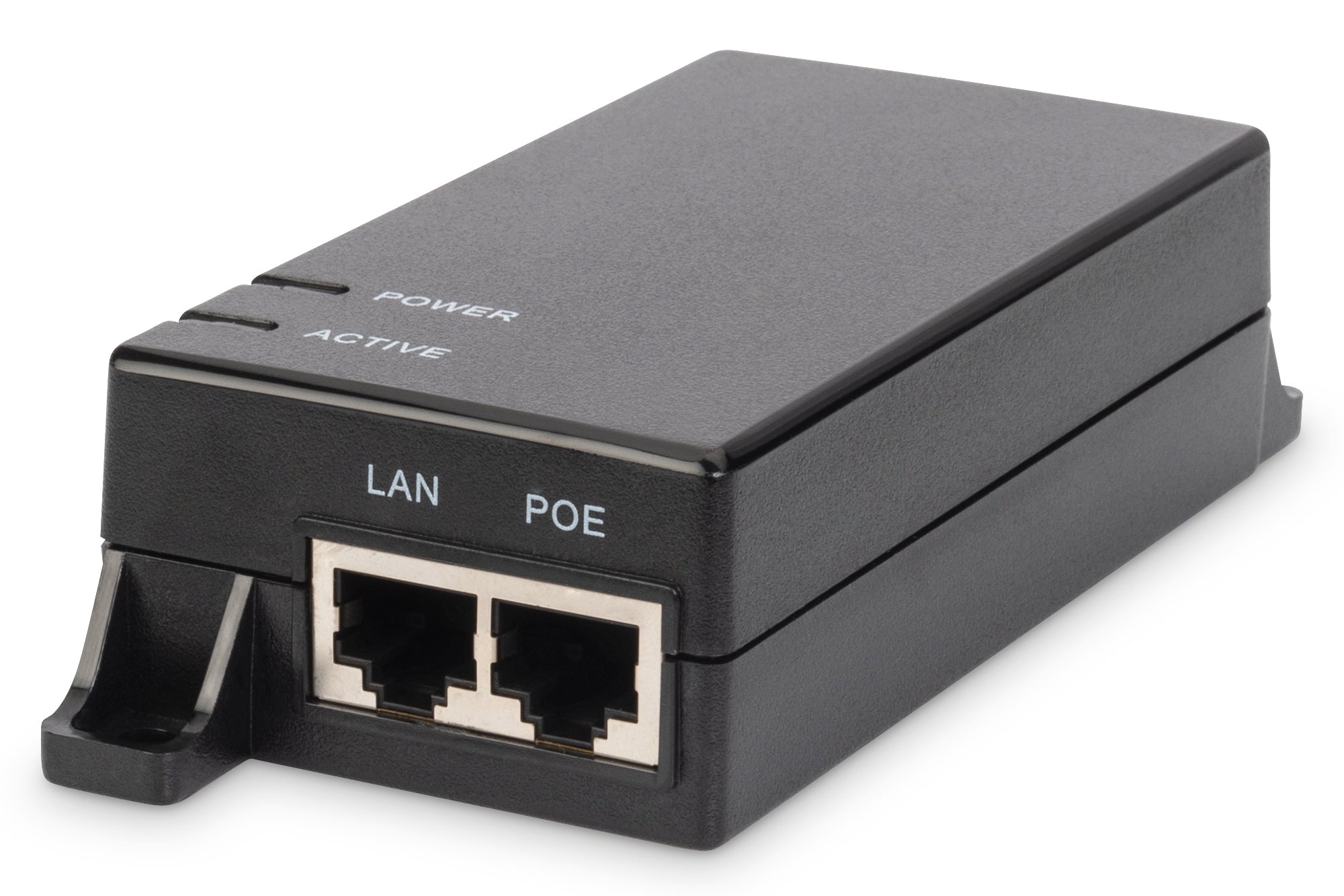 Digitus Gigabit PoE-Injektor 15,4 W – IEEE 802.3af – RJ-45×1, 10/100/1000 Mbit/s – 100–240 V