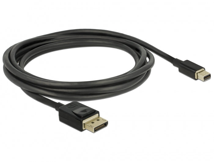 DeLOCK Mini-DisplayPort auf DisplayPort Kabel DP 1.4 8K 60 Hz – 2 m