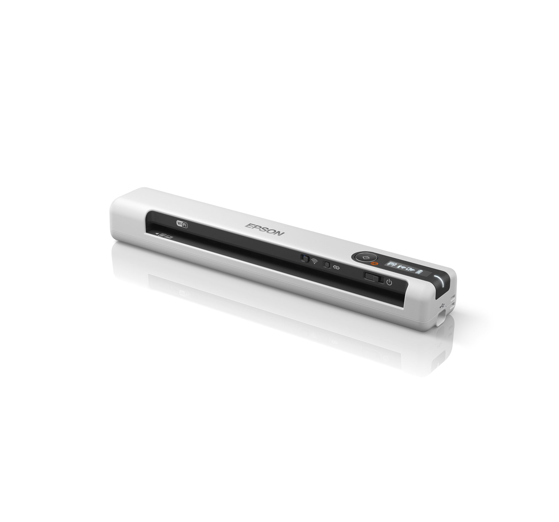 Epson WorkForce DS-80W – Mobiler Scanner, A4, 15 ppm, 600 dpi, WLAN, USB