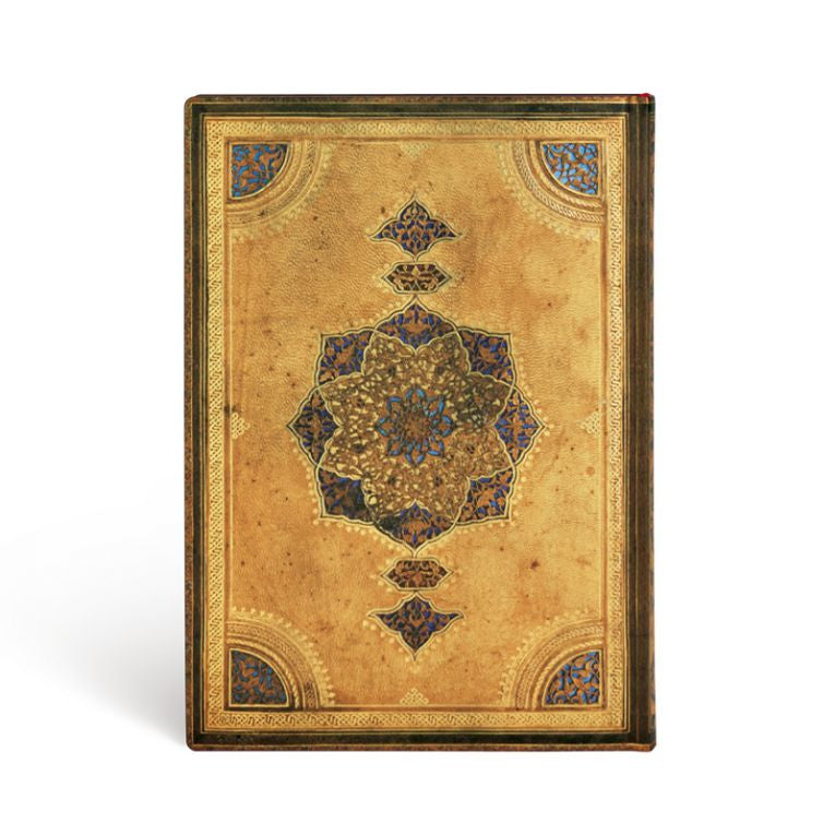 Paperblanks Notizbuch – 180 × 230 mm – liniert – 176 Blatt – 100 g/m² – Softcover, Leseband, säurefrei, braun