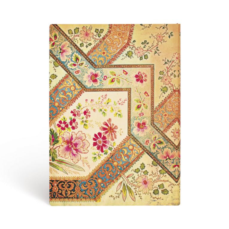 Paperblanks Notizbuch – 130 × 180 mm – 176 Seiten – Softcover, Lesebändchen, Einstecktasche, mehrfarbig