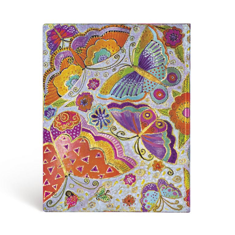 Paperblanks Notizbuch – 180 × 230 mm – 100 g/m² – Fadenheftung, Lesebändchen, Einstecktasche, mehrfarbig