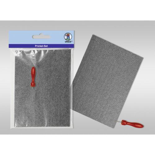 URSUS Prickelset – Filzunterlage 12,5 × 18 cm – 2-teilig – Filz – ab 10 Jahren