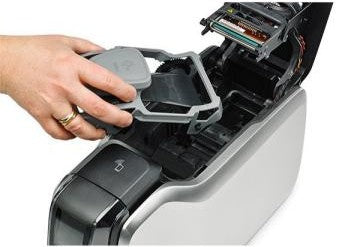 Zebra ZC300 – Kartendrucker, Thermotransfer, 300 dpi, für PVC-Karten 85,6 × 54 mm, USB, LAN